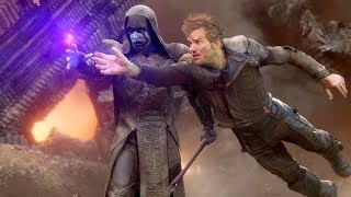 Star Lord quotDance Off Broquot Battle of Xandar Scene  Guardians of the Galaxy 2014 IMAX Movie CLIP HD [upl. by Aislehc653]