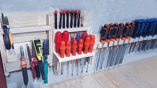 Atölye El Aletleri Düzenleyici Panosu  Kendin Yap  Workshop Hand Tools Organizer Board DIY [upl. by Inaffyt]