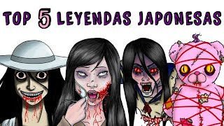 TOP 5 LEYENDAS JAPONESAS  Draw My Life Kuchisakeonna TekeTeke Hachisakusama HikoriKakurenbo [upl. by Hamner]