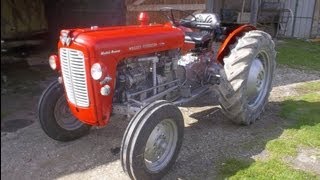 Restauration Massey Ferguson 37 à Montpezat dAgenais [upl. by Cynarra]