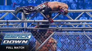 FULL MATCH  Rey Mysterio vs Batista  Steel Cage Match SmackDown Jan 15 2010 [upl. by Yanarp894]