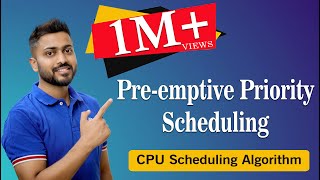 L28 Preemptive Priority Scheduling Algorithm with Example  Operating System [upl. by Dulcea966]