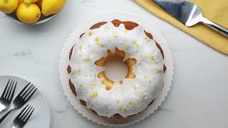 Beautiful Lemon Bundt Cake [upl. by Oloap834]