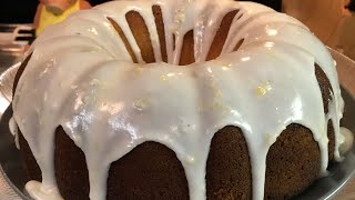 OLD SCHOOL LEMON POUND CAKE [upl. by Mylor]