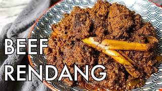 BEST Beef Rendang Recipe  the ULTIMATE foolproof recipe for Rendang [upl. by Cresida]