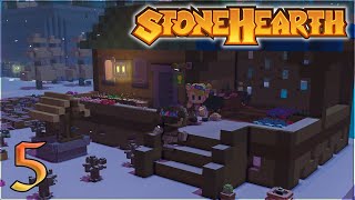 Aavak Streams Stonehearth ACE MOD – Part 5 [upl. by Tab]