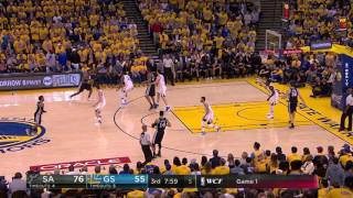 Kawhi Leonard Gets Ankle ReInjured By Zaza Pachulia  May 14 2017  Spurs vs Warriors [upl. by Yeaton]