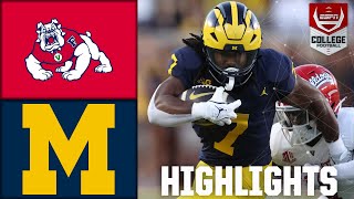 Fresno State Bulldogs vs Michigan Wolverines  Full Game Highlights [upl. by Kopple]