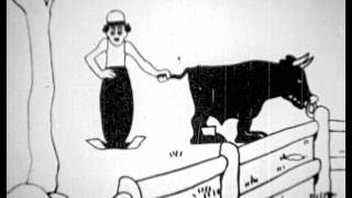 rare silent film  quotCharley on the Farmquot 1919  Charlie Chaplin cartoon [upl. by Igig781]