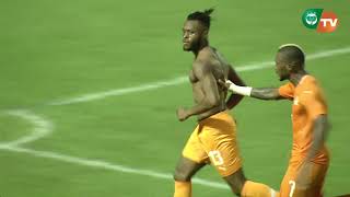 les buts du match Côte divoire  Republique Centrafricaine 4  0 aller Eliminatoires Can 2019 [upl. by Ahtelahs]