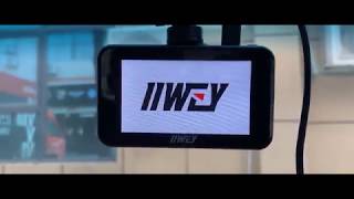 How to use the iiwey D02 EC018 dual dash cam [upl. by Fabiola]