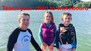 Teach your child to wakeboard in five minutes [upl. by Doretta]