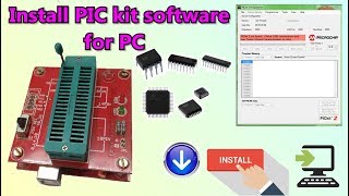 PIC kit  How to Installation of PIC KIT Development program software for PC  USB communication [upl. by Ecyor]