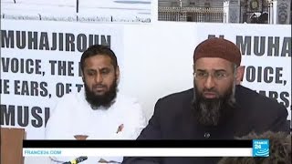 UK  Radical islamic preacher Choudary gets fiveandahalf years for urging support of IS group [upl. by Maggee743]