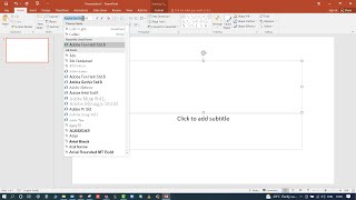 How to Download  Install  Add Fonts in Microsoft PowerPoint  PowerPoint New fonts in PowerPoint [upl. by Merilyn747]