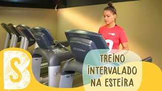 COMO EMAGRECER COM TREINO INTERVALADO NA ESTEIRA [upl. by Timothee]