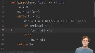 Binary Search  A Different Perspective  Python Algorithms [upl. by Assenahs]