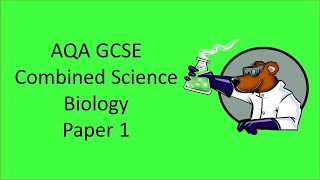 AQA GCSE Combined Science 91 Biology Paper 1 in under 60 minutes  Tuesday 13 May 2025 [upl. by Arraeis]