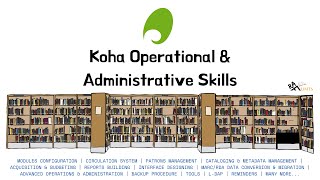 Koha Administration 1 Configuring basic patrons and circulation parameters [upl. by Siurtemed472]