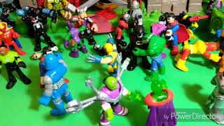 Imaginext Justice League Tryouts Part 2 [upl. by Ahsinned]