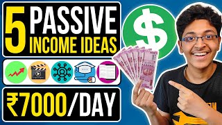 5 Passive Income Ideas How I Make Rs 7000Day as a 19 Year Old [upl. by Schlicher608]