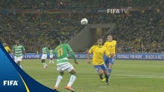 Brazil v Côte dIvoire  2010 FIFA World Cup  Match Highlights [upl. by Ynned]