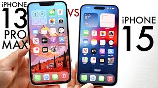 iPhone 15 Vs iPhone 13 Pro Max Comparison Review [upl. by Grath754]