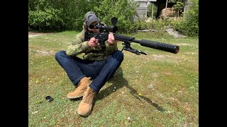 Sabatti ST18 tacticalprecision rifle review in 308 Winchester [upl. by Bonita]