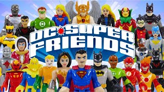 Huge DC Super Friends Imaginext Collection [upl. by Ebert469]