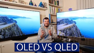 TV QLED vs OLED 4K  Quale Scegliere [upl. by Chapell]