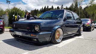 MODIFIED VW GOLF MK2 COMPILATION WÖRTHERSEE [upl. by Onida]