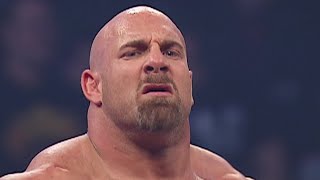 Goldberg cleans house against Evolution Raw Dec 1 2003 [upl. by Trilbi]