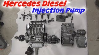 Mercedes Diesel Injection Pump Teardown [upl. by Hamachi]