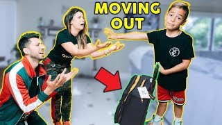 Telling My Parents Im MOVING OUT PRANK Bad Idea  The Royalty Family [upl. by Gayel]