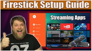 EASY FIRESTICK SETUP GUIDE  Step by Step [upl. by Weidar311]