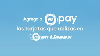 Tutorial Bi Pay  Bi En Línea APP [upl. by Lyrak]