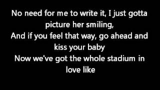 Best Love Song  TPain ft Chris Brown Lyrics [upl. by Cirilla599]