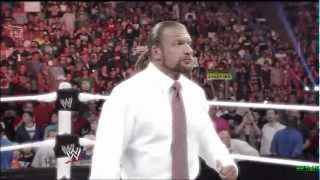 Triple H vs Brock Lesnar Wrestlemania 29 Promo [upl. by Merriam596]