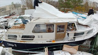 Plenty of work left to get this Boat running again  Week 18  Vintage Yacht Restoration Vlog [upl. by Edahc175]