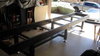 DIY Steel Shuffleboard Table [upl. by Lauri639]