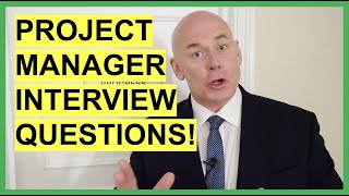 PROJECT MANAGER Interview Questions amp ANSWERS How to PASS a Project Management Job Interview [upl. by Eca]