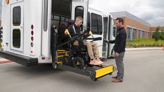 How to Operate a Wheelchair Lift [upl. by Rrats]