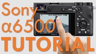 Sony a6500 Overview Tutorial [upl. by Macegan159]