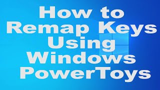 How to Remap Shortcuts with Windows PowerToys [upl. by Ennayrb602]