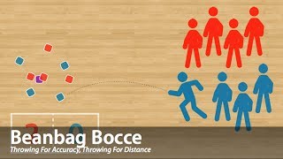 Beanbag Bocce  Physical Education Game Target [upl. by Thynne]