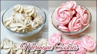 Meringue Cookies Easy Recipe [upl. by Quita]