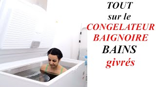 Comment jai transformé un congélateur en baignoire pour bains glacés [upl. by Kilar894]