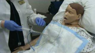 Nasogastric tube insertion irrigation removal [upl. by Wallace]