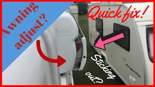 DO THIS Fiamma Canopy Awning fix tips 2021 [upl. by Maril834]