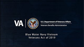 Blue Water Navy Vietnam Veterans Act of 2019 [upl. by Aisanahta]